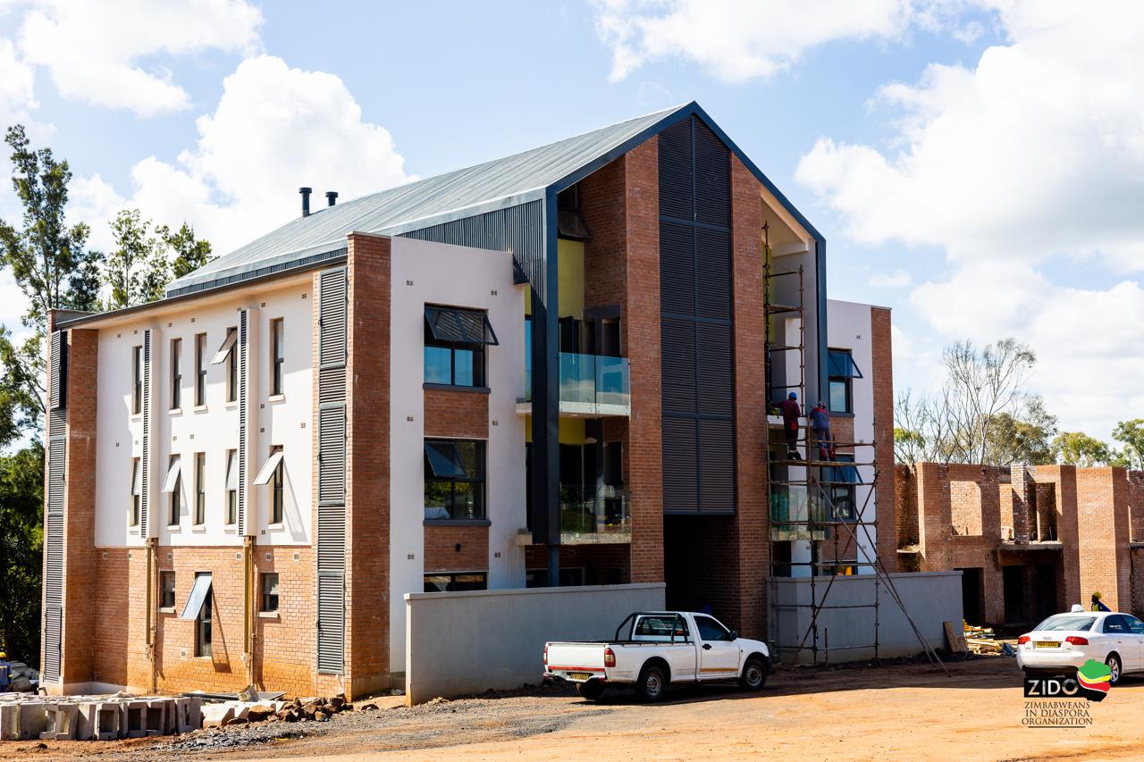 Modern mixed-use development